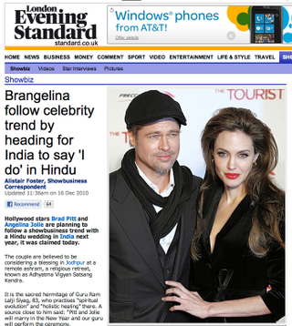 Illustration for article titled Brad & Angelina's Wedding: A Seven-Year History Of Rumormongering